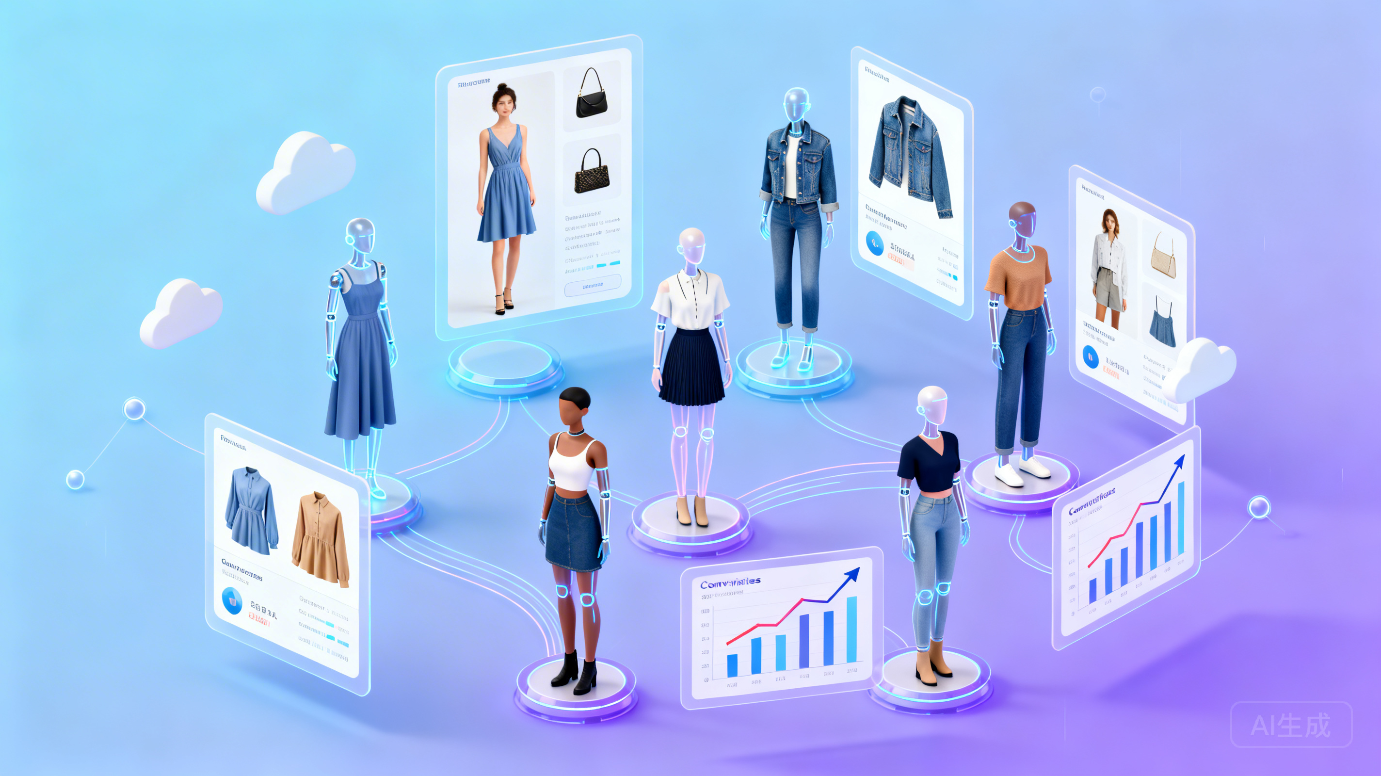 AI虚拟试衣间进阶玩法：中小服装电商如何靠细节提升转化率