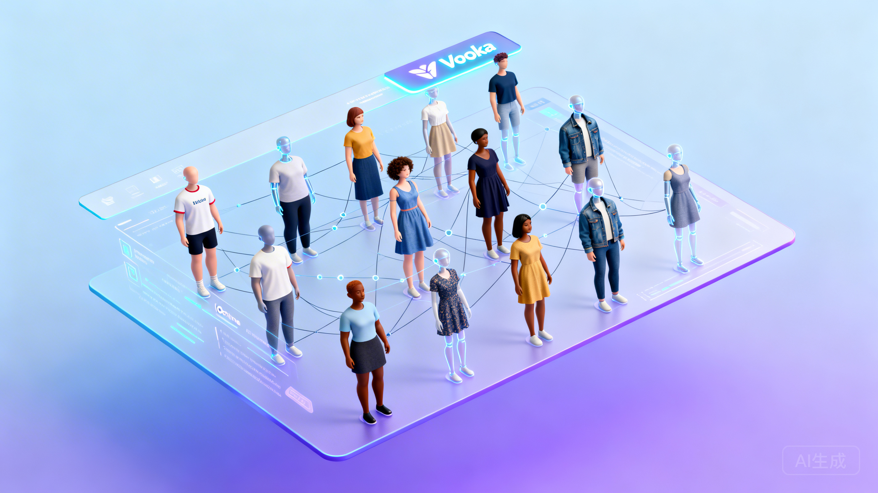 AI虚拟试衣间重塑服装电商决策链路：Vooka如何让用户“秒懂”穿搭效果？